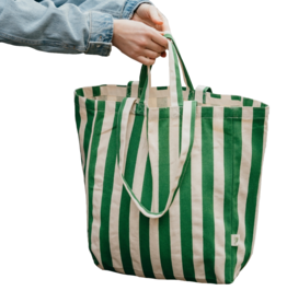 OMOM OMOM, Striped Tote Bag, green