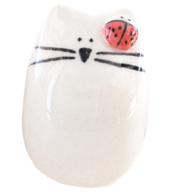 Picuru ceramicas Picuru Ceramicas, Amulett Kätzchen mit Marienkäferchen