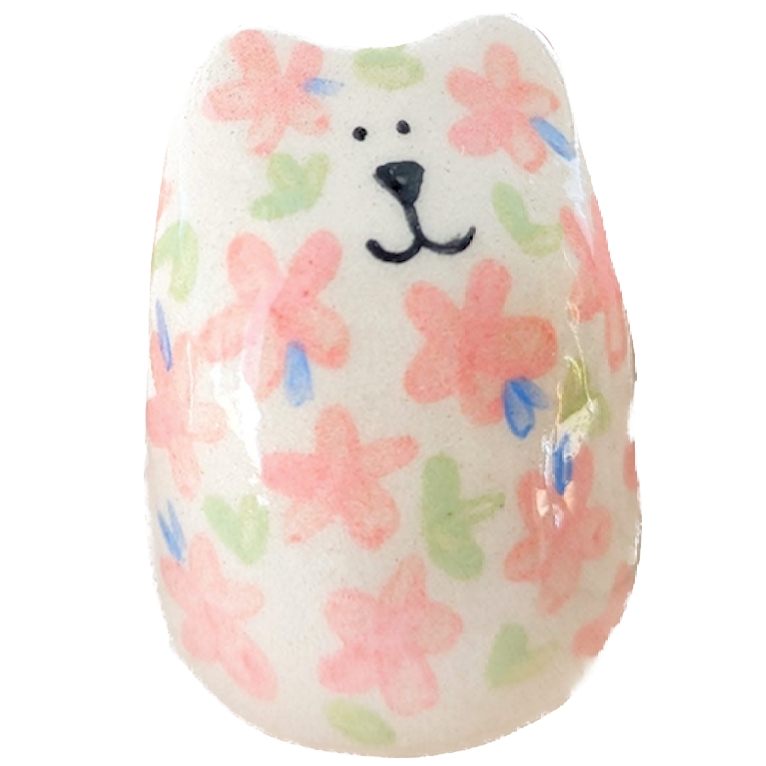 Picuru ceramicas Picuru Ceramicas, Amulett Blumenbär