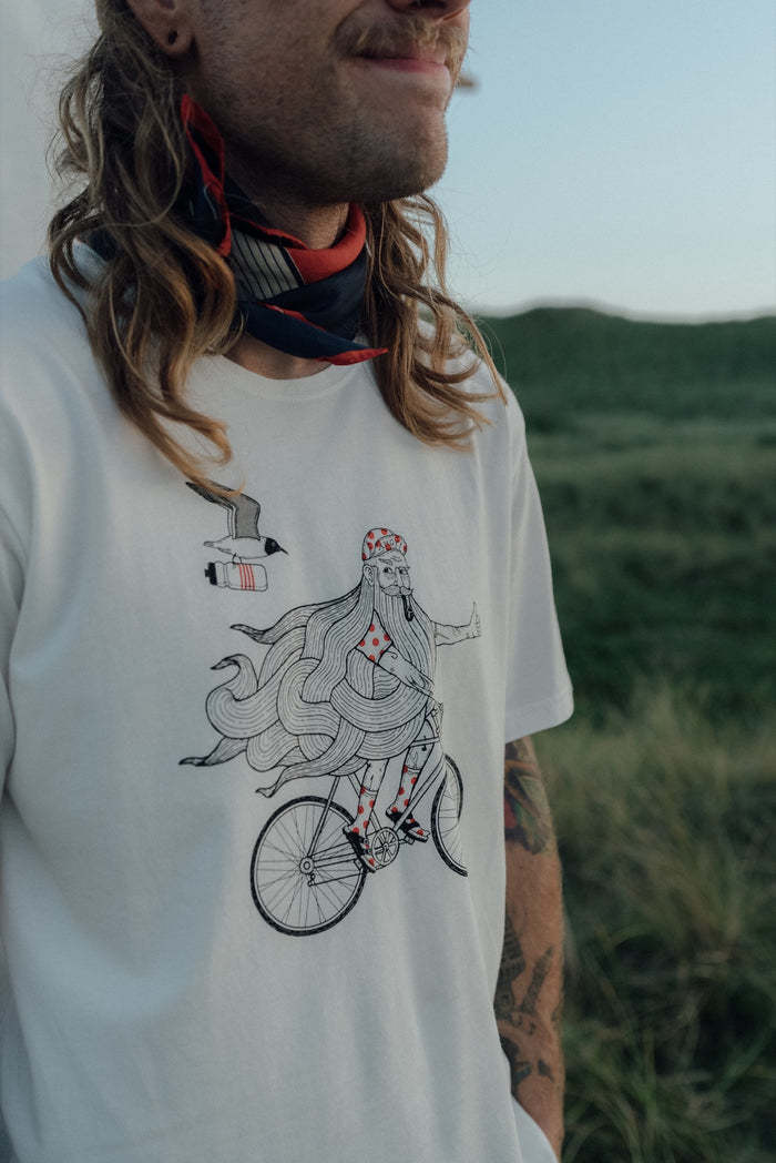 Lakor Lakor, Beard on a Bike, starwhite, XL