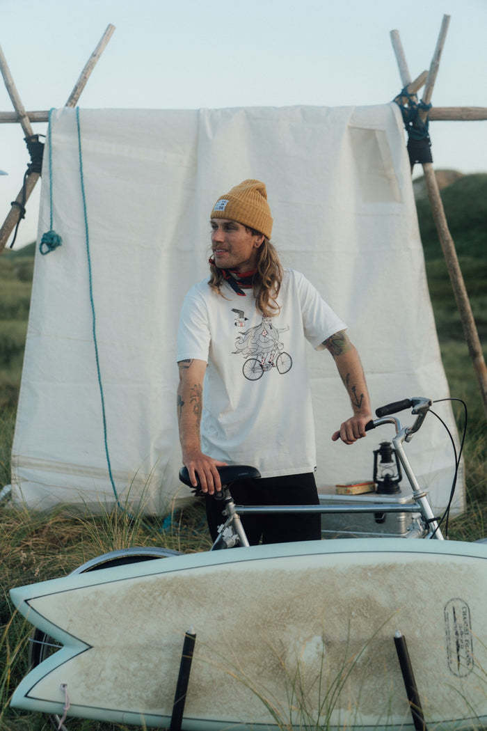 Lakor Lakor, Beard on a Bike, starwhite, L