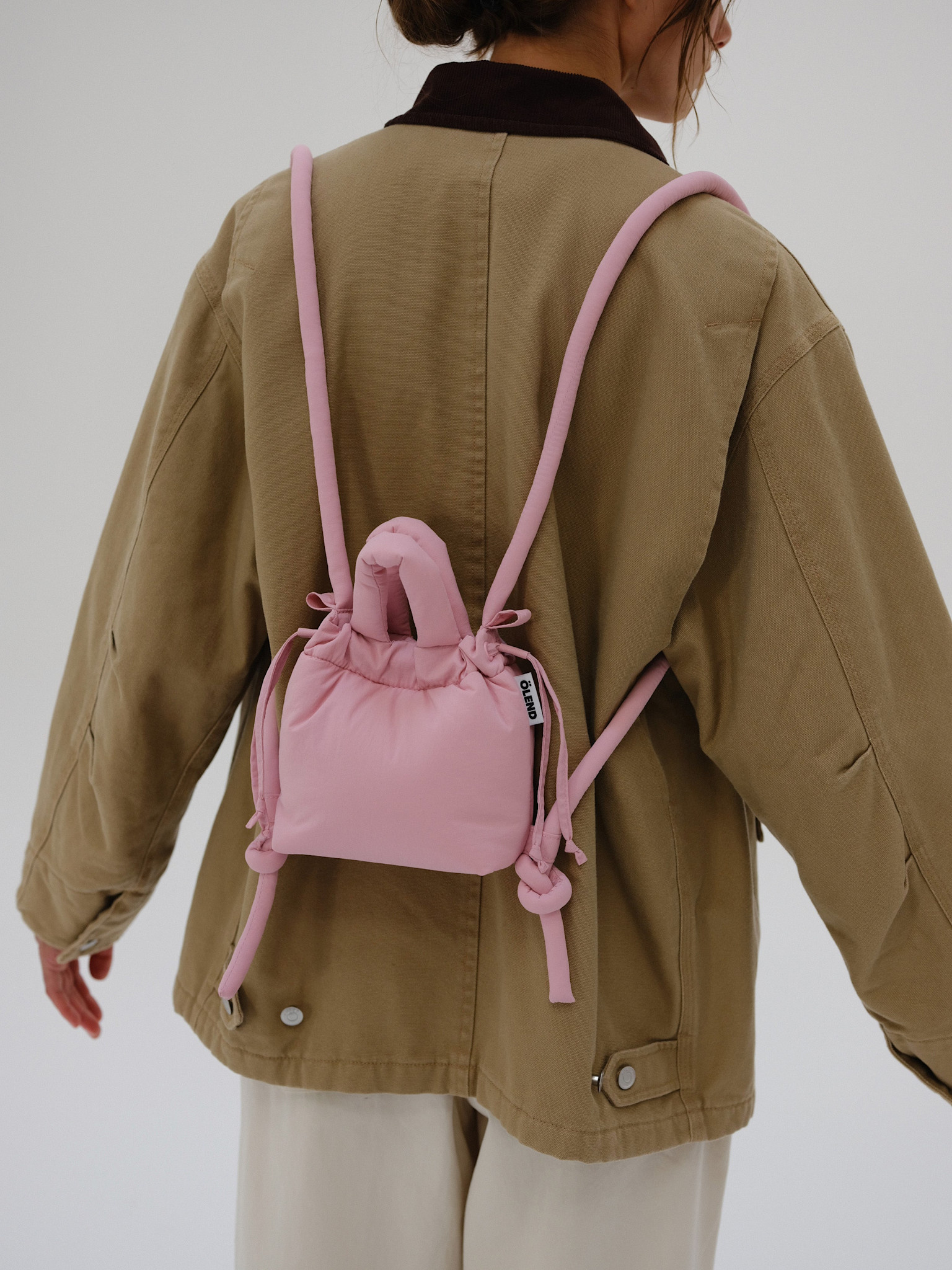 Ölend Ölend, Micro Ona Softbag, pale pink