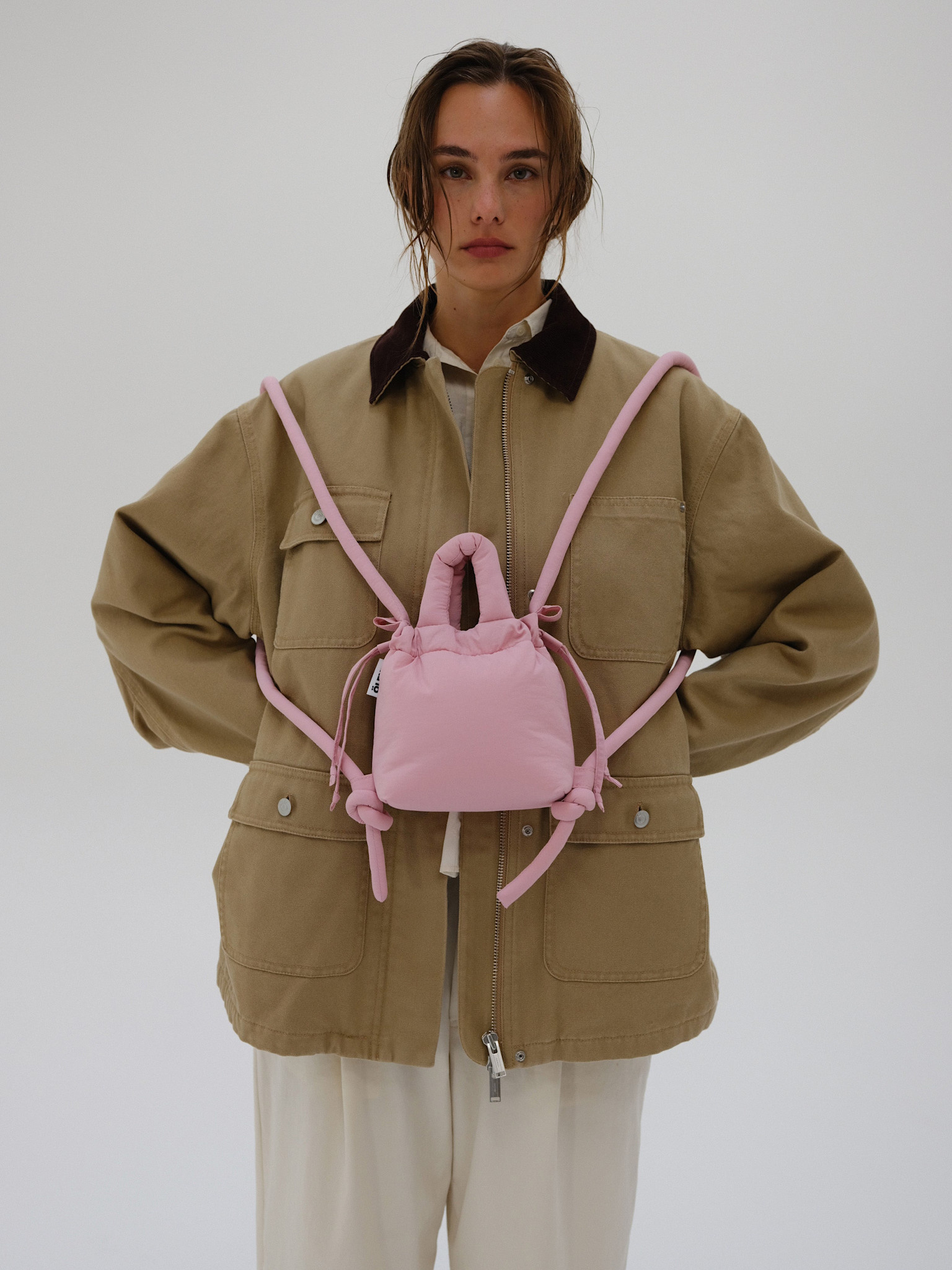 Ölend Ölend, Micro Ona Softbag, pale pink