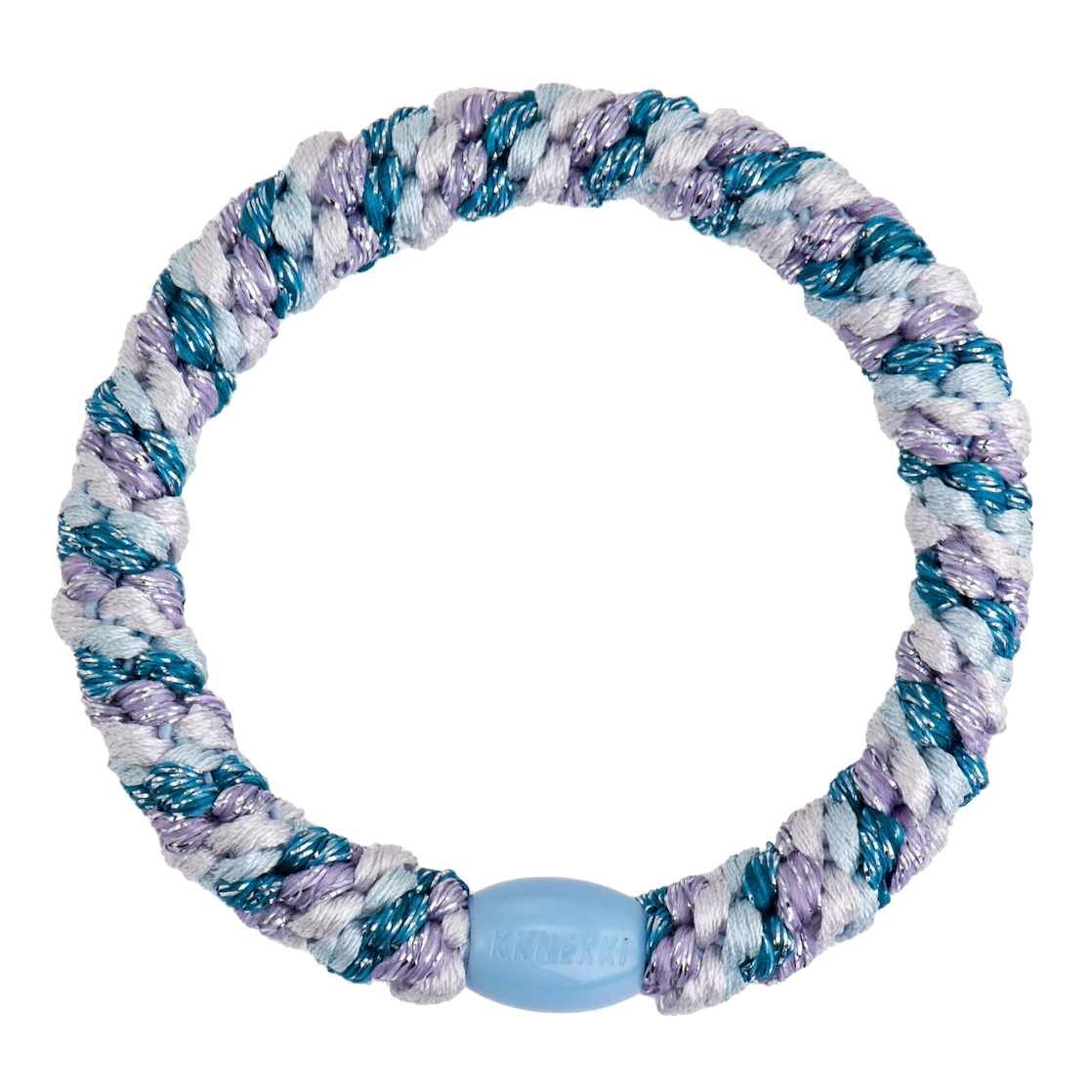 BonDep BonDep, Haargummi, mix lillac blue glitter