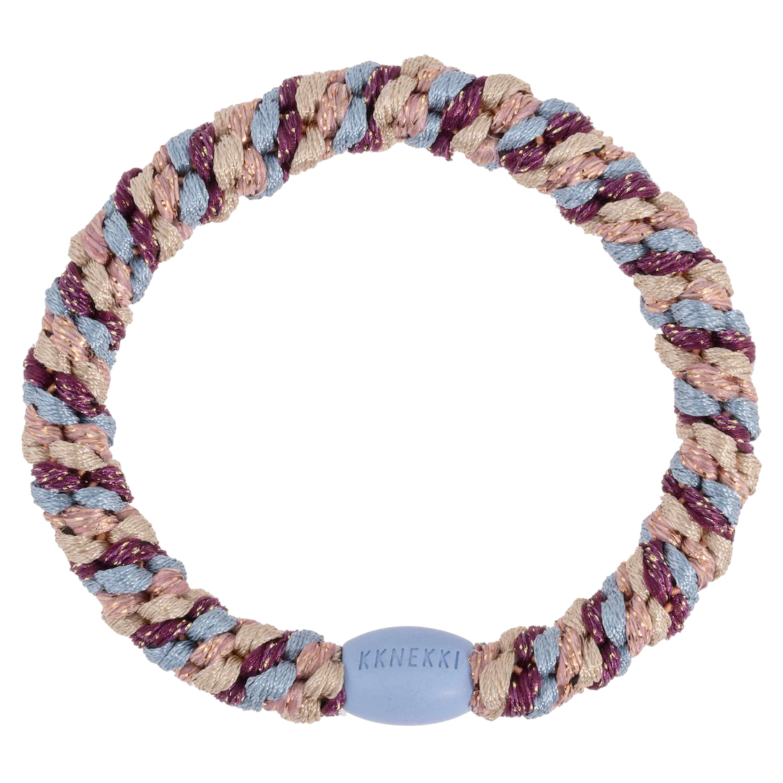 BonDep BonDep, Haargummi, mix light blue grape glitter
