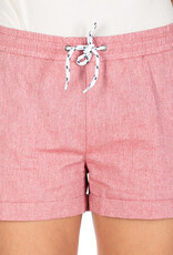 Iriedaily Iriedaily, Chambray Girl Short, berry mel, S