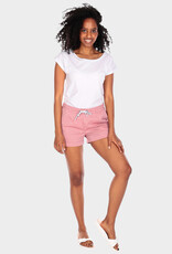 Iriedaily Iriedaily, Chambray Girl Short, berry mel, S