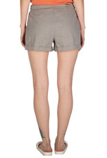 Iriedaily Iriedaily, Chambray Girl Short, olive grey, M