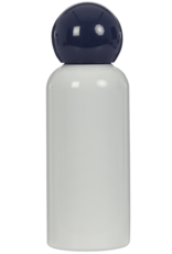 Lund London Lund London, Lite Water Bottle, white &  indigo