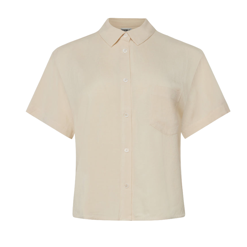 Minimum Minimum, Sage SS Shirt, summer sand, (36) S