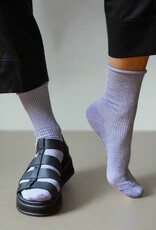 KLUE KLUE, Glitter Lurex Socks, lilac, 36-40