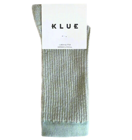 KLUE KLUE, Glitter Lurex Socks, stripes moonlight, 36-40