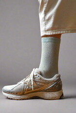 KLUE KLUE, Glitter Lurex Socks, stripes grey mist, 36-40