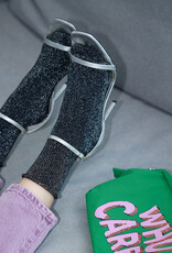 KLUE KLUE, Glitter Lurex Socks, black, 36-40