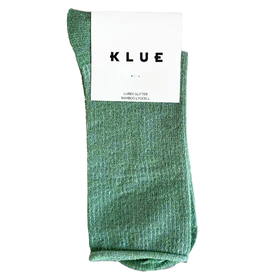 KLUE KLUE, Glitter Lurex Socks, mint green, 36-40
