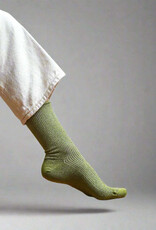 KLUE KLUE, Glitter Lurex Socks, olive green, 36-40