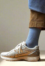KLUE KLUE, Glitter Lurex Socks, mineral blue, 36-40