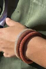 Maison Kizo Maison Kizo, Bracelet Népalais, rose ancien