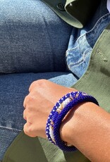 Maison Kizo Maison Kizo, Bracelet Népalais, bleu foncé