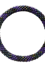 Maison Kizo Maison Kizo, Bracelet Népalais, violet/ foncé mix