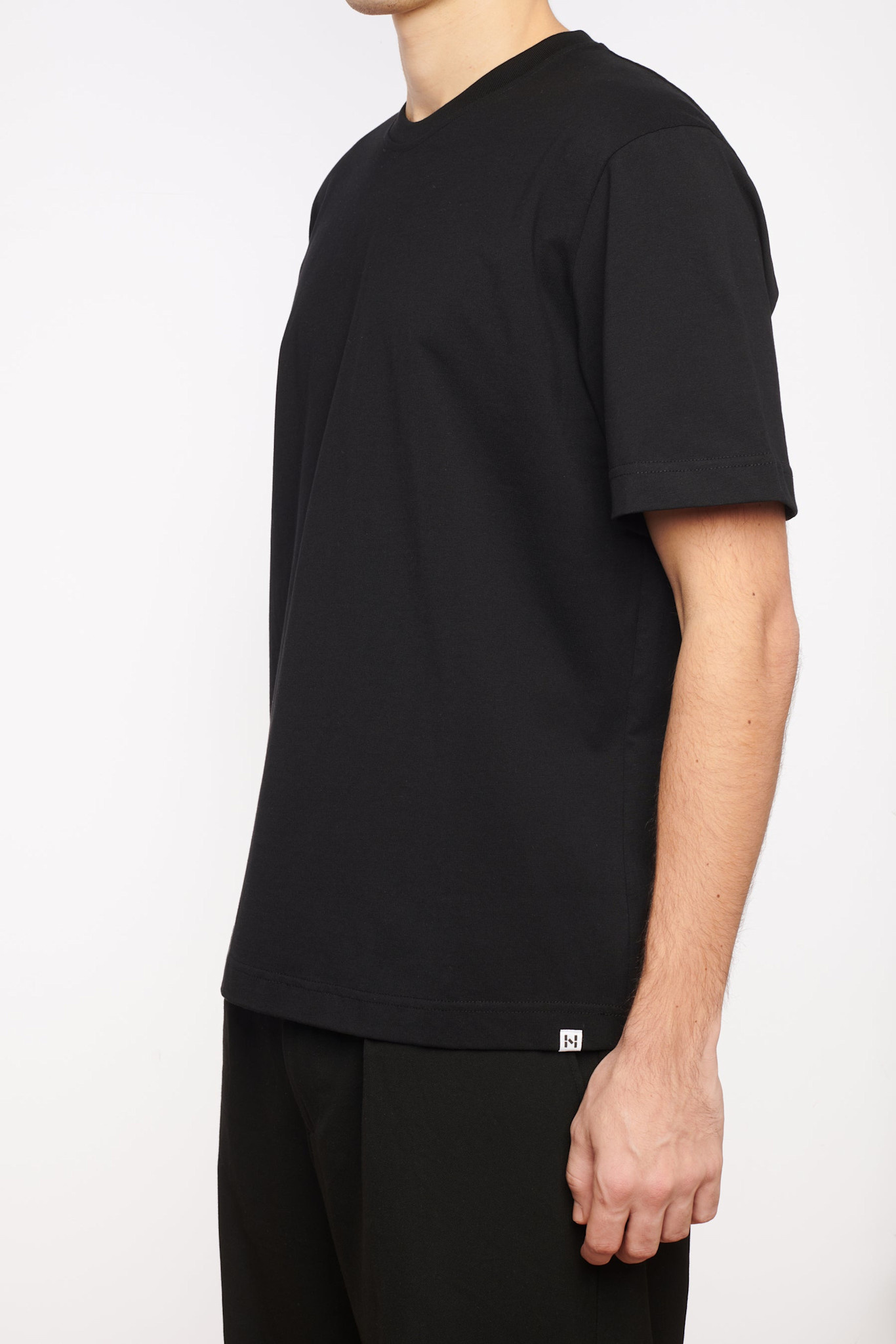 Neumühle Neumühle, Mono Shirt, black coal, S
