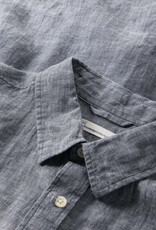 KnowledgeCotton Apparel KnowledgeCotton, Regular Linen Shirt, vintage indigo, M