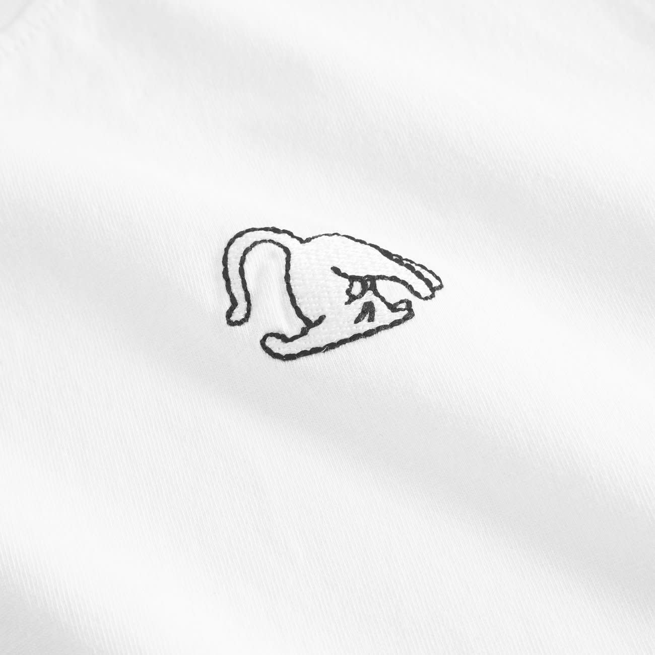 Dedicated Dedicated, Vadstena Cat Pose, white, M