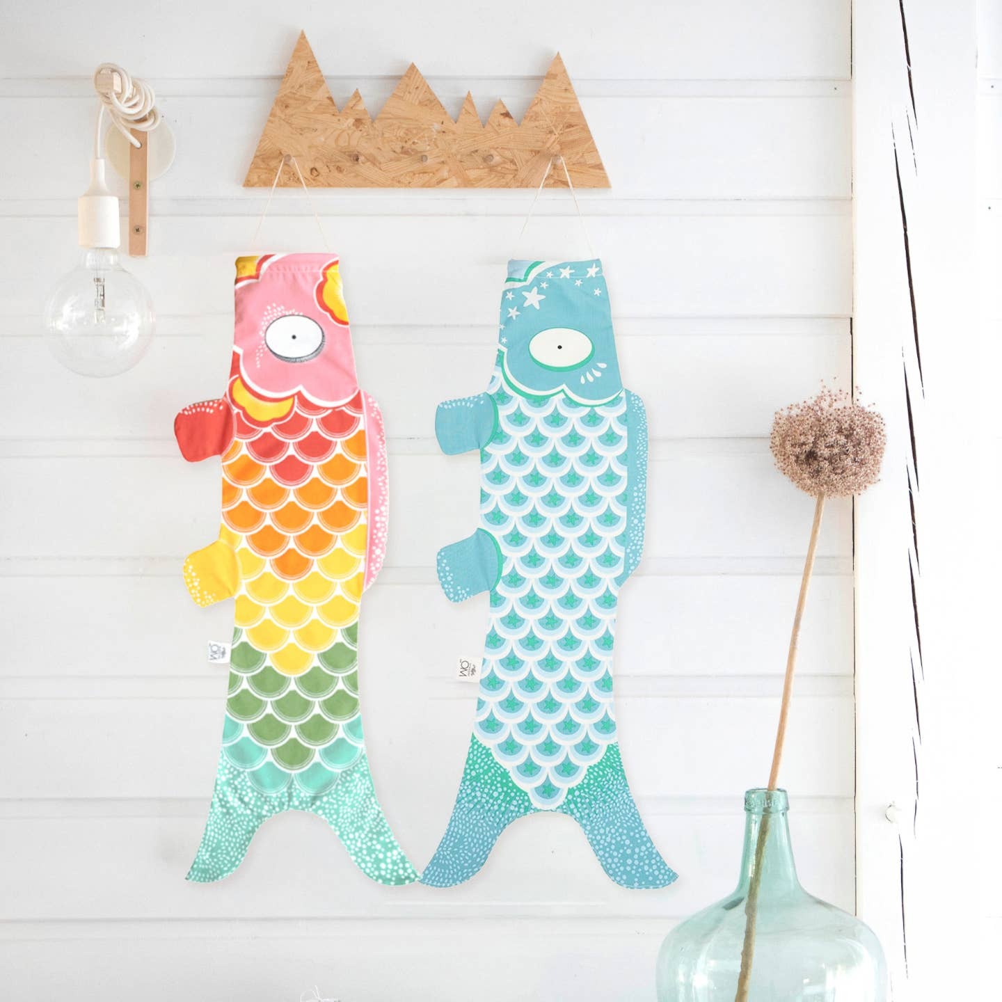 Madame Mo Madame Mo, Koinobori, carribean blue