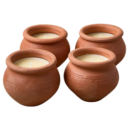 Dalit Goods, Bienenwachskerze, murgan, 4 stk.