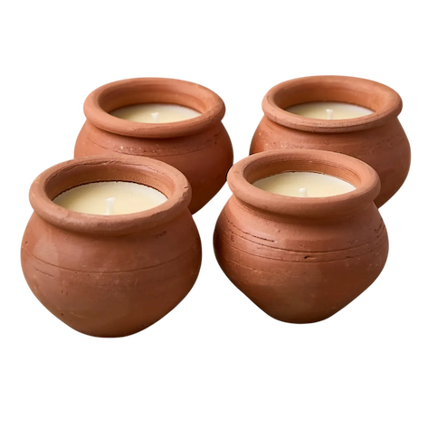Dalit Goods, Bienenwachskerze, murgan, 4 stk.