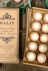 Dalit Goods, Bienenwachskerze, rahul unscented, 10 stk.