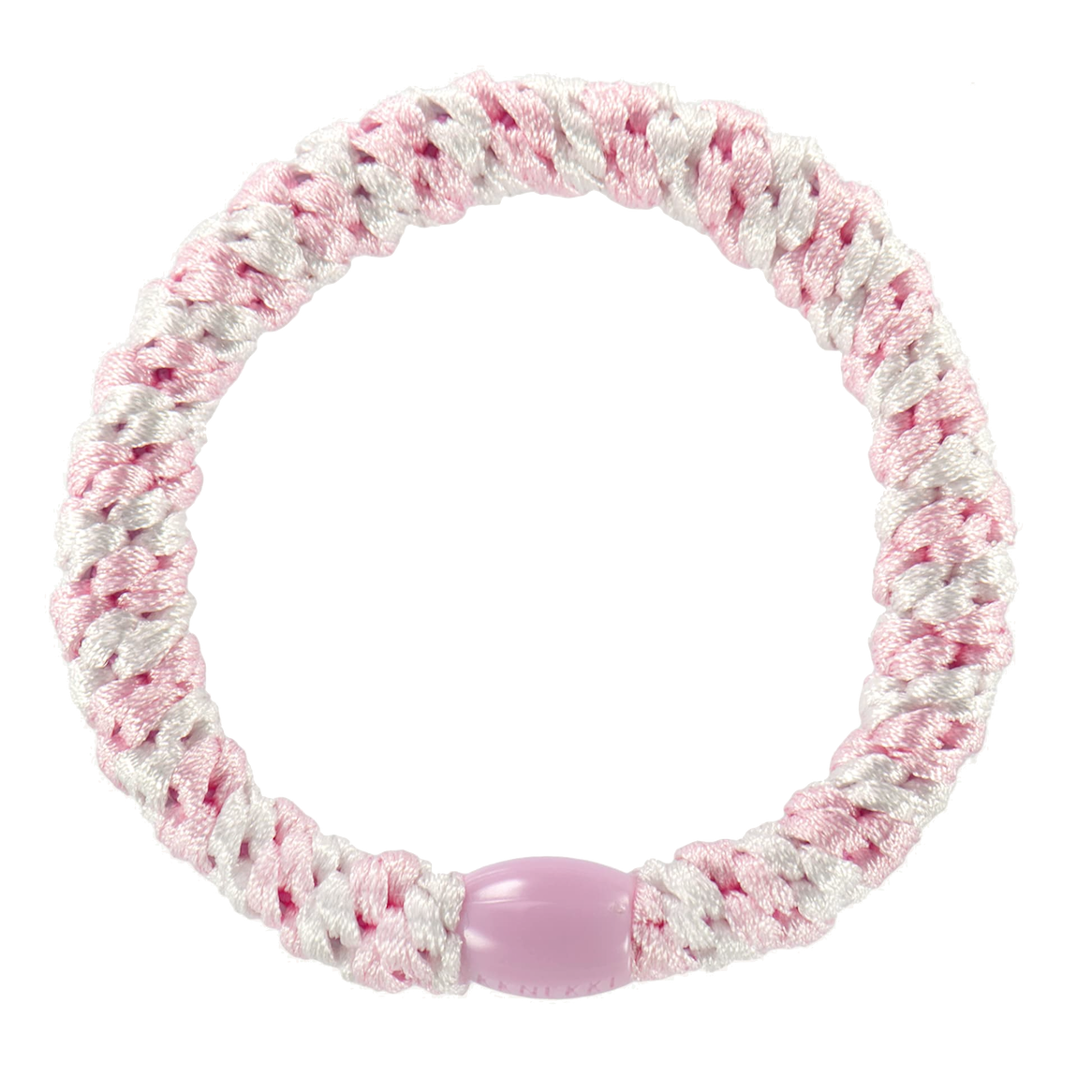 BonDep BonDep, Haargummi, light pink-white stripe