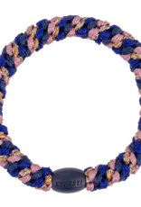 BonDep BonDep, Haargummi, mix purple pink glitter