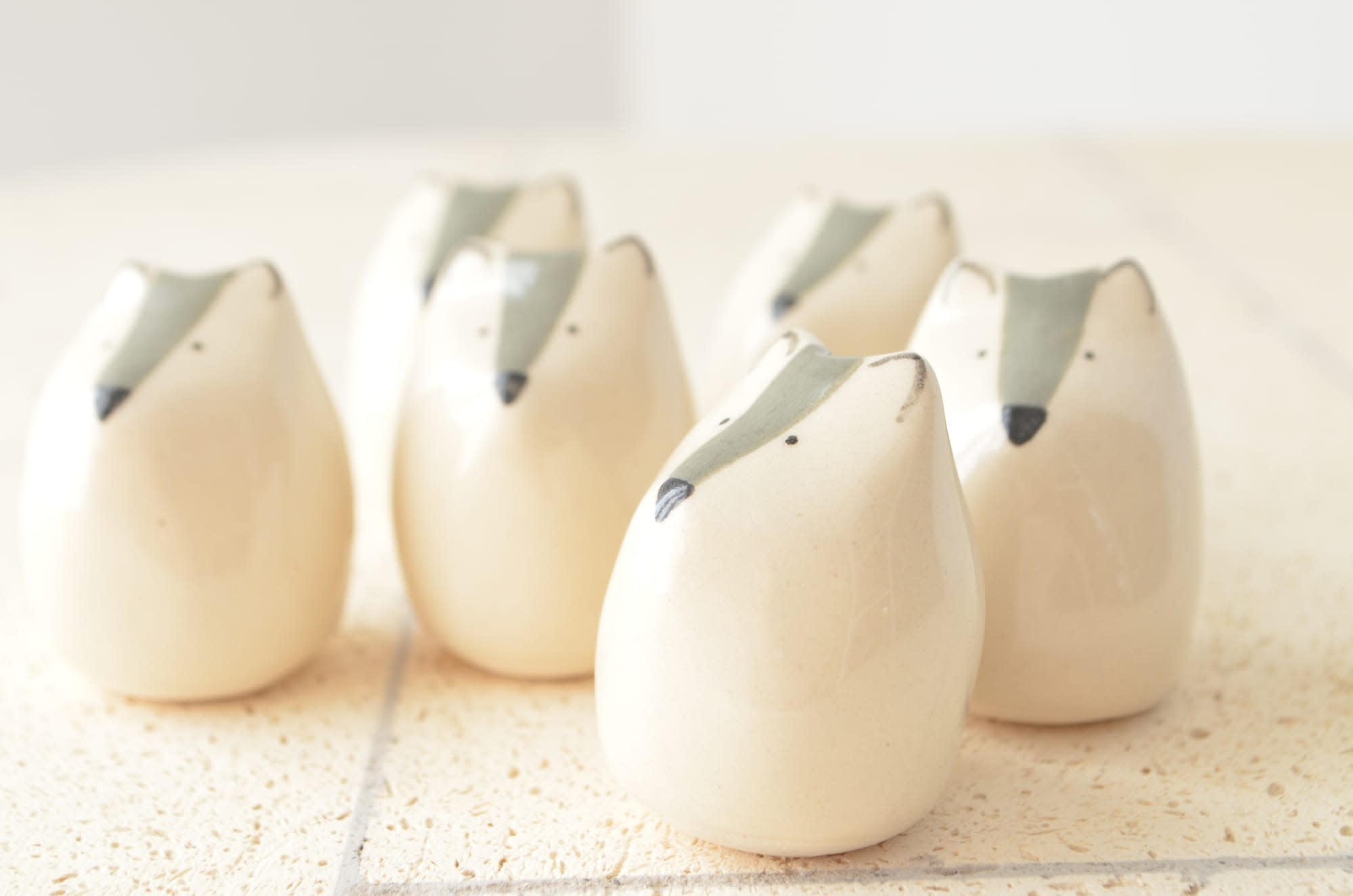 Picuru ceramicas Picuru Ceramicas, Amulett Wolf, weiss