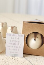 Picuru ceramicas Picuru Ceramicas, Amulett Wolf, weiss