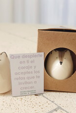 Picuru ceramicas Picuru Ceramicas, Amulett Wolf, weiss