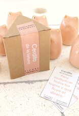 Picuru ceramicas Picuru Ceramicas, Amulett Schweinchen, pink/gold