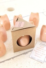 Picuru ceramicas Picuru Ceramicas, Amulett Schweinchen, pink/gold