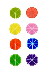 Balvi Balvi, Glasmarker, fruit party, 8 Stk.