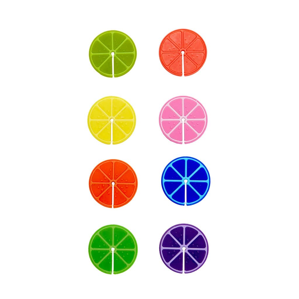 Balvi Balvi, Glasmarker, fruit party, 8 Stk.