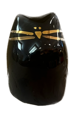 Picuru ceramicas Picuru Ceramicas, Amulett Kätzchen, schwarz/gold