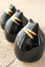 Picuru ceramicas Picuru Ceramicas, Amulett Kätzchen, schwarz/gold