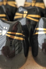 Picuru ceramicas Picuru Ceramicas, Amulett Kätzchen, schwarz/gold