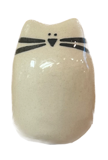 Picuru ceramicas Picuru Ceramicas, Amulett Kätzchen, weiss/schwarz