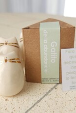 Picuru ceramicas Picuru Ceramicas, Amulett Kätzchen, weiss/gold