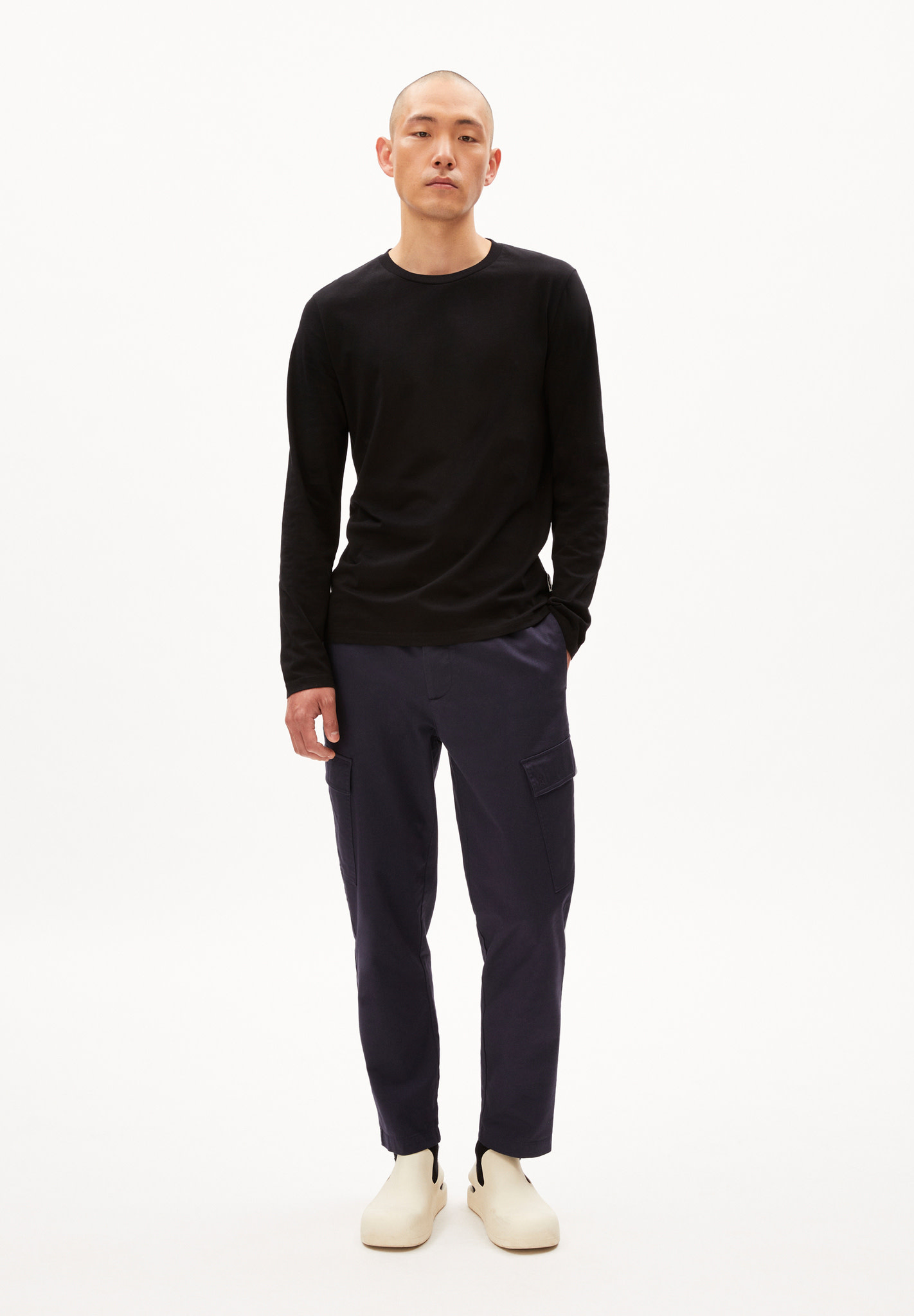 Armedangels Armedangels, Jaames LS, black, M