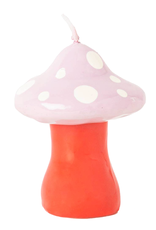 Helio Ferretti Helio Ferretti, Small Mushroom Candle, pinkish
