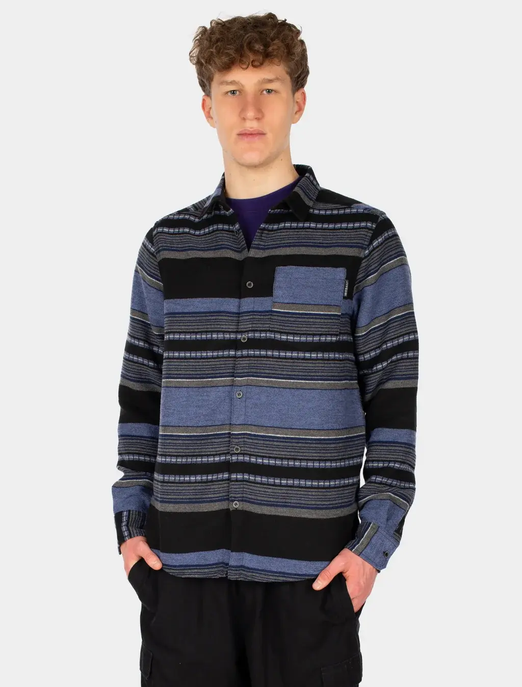 Iriedaily Iriedaily, Santania Shirt, navy grey, S