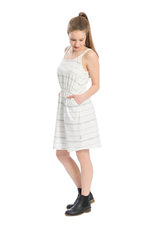 Bleed Bleed, Sporty Kleid, weiss, S
