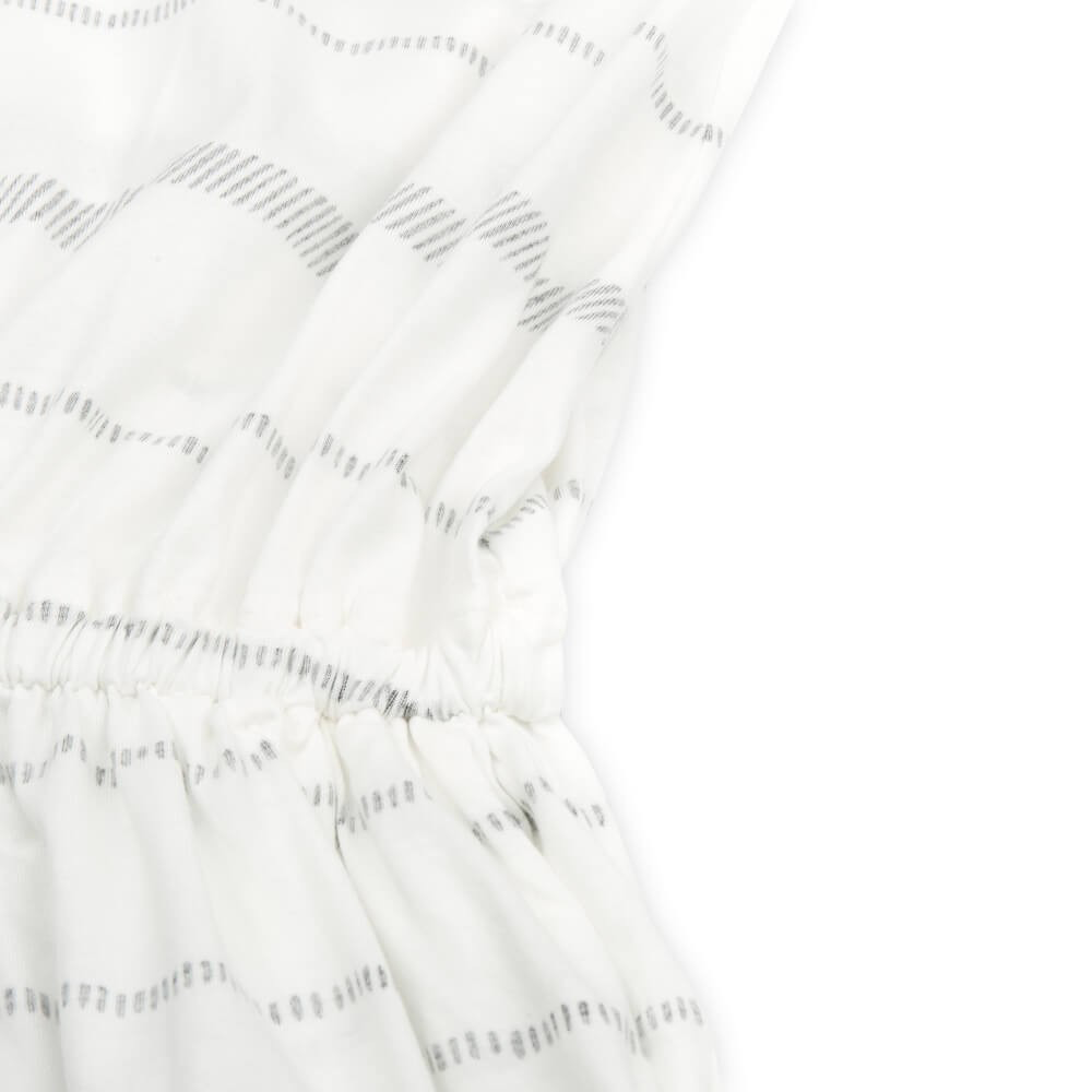 Bleed Bleed, Sporty Kleid, weiss, S